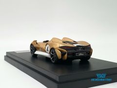 Xe Mô Hình McLaren Elva 1:64 LCD ( Vàng Trắng )