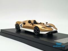 Xe Mô Hình McLaren Elva 1:64 LCD ( Vàng Trắng )