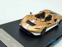 Xe Mô Hình McLaren Elva 1:64 LCD ( Vàng Trắng )