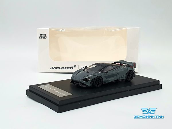 Xe Mô Hình McLaren 765LT 1:64 LCD ( Xám )