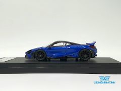 Xe Mô Hình McLaren 765LT 1:64 LCD ( Xanh Kim Loại )