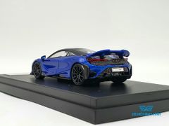 Xe Mô Hình McLaren 765LT 1:64 LCD ( Xanh Kim Loại )