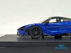 Xe Mô Hình McLaren 765LT 1:64 LCD ( Xanh Kim Loại )