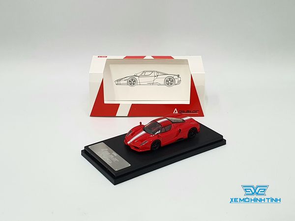 Xe mô hình Ferrari ENZO Sports Car 1:64 Agitator (Đỏ sọc trắng)