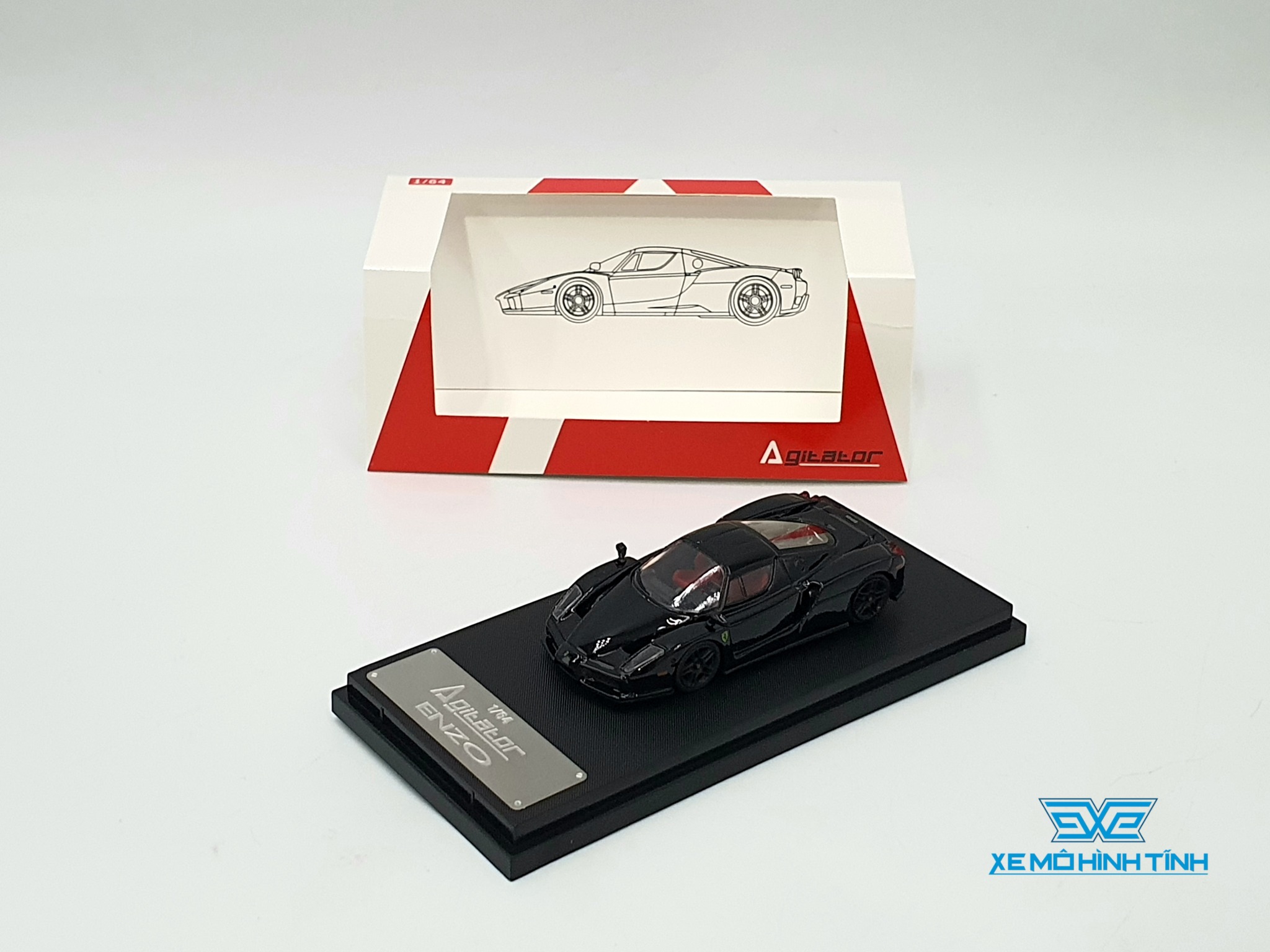 Agitator 1/64 Ferrari Enzo 水色 Agitator 1/64 Ferrari Enzo 水色 - メルカリ