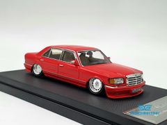 Xe Mô Hình Mercede-Benz 560sel W126 1:64 Master ( Đỏ )