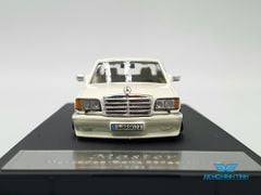 Xe Mô Hình Mercede-Benz 560sel W126 1:64 Master ( Trắng )