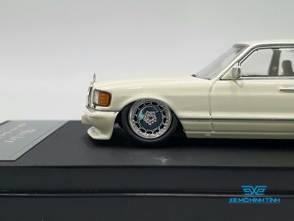 Xe Mô Hình Mercede-Benz 560sel W126 1:64 Master ( Trắng )