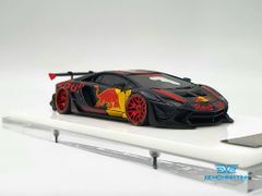 Xe mô hình Lamborghini Liberty Walk LB-Works LP 700 Aventador 2.0 1:64 Liberty Walk ( Xanh Red Bull )