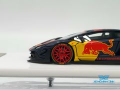 Xe mô hình Lamborghini Liberty Walk LB-Works LP 700 Aventador 2.0 1:64 Liberty Walk ( Xanh Red Bull )