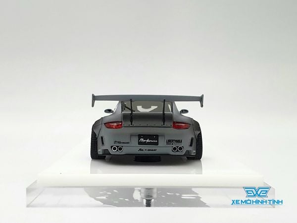 Xe Mô Hình Porsche 911 (997) Coupe LB Works 1:64 Timothy & Pierre ( Xám Dơ)