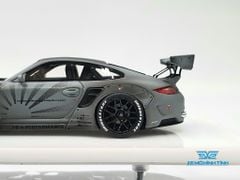 Xe Mô Hình Porsche 911 (997) Coupe LB Works 1:64 Timothy & Pierre ( Xám Dơ)