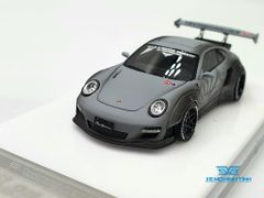 Xe Mô Hình Porsche 911 (997) Coupe LB Works 1:64 Timothy & Pierre ( Xám Dơ)