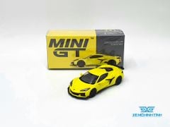 Xe mô hình Chevrolet Corvette Z06 2023 Accelerate Yellow LHD 1:64 MiniGT ( Vàng )