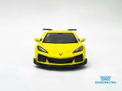 Xe mô hình Chevrolet Corvette Z06 2023 Accelerate Yellow LHD 1:64 MiniGT ( Vàng )