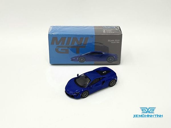 Xe mô hình McLaren Artura 1:64 MiniGT (Xanh)