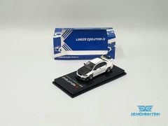 Xe Mô Hình Mitsubishi Lancer Evolution IX 1:64 EV64 ( Trắng )