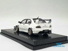 Xe Mô Hình Mitsubishi Lancer Evolution IX 1:64 EV64 ( Trắng )