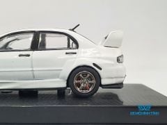 Xe Mô Hình Mitsubishi Lancer Evolution IX 1:64 EV64 ( Trắng )