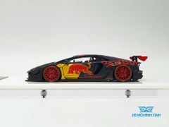 Xe mô hình Lamborghini Liberty Walk LB-Works LP 700 Aventador 2.0 1:64 Liberty Walk ( Xanh Red Bull )