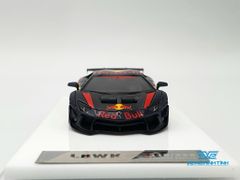 Xe mô hình Lamborghini Liberty Walk LB-Works LP 700 Aventador 2.0 1:64 Liberty Walk ( Xanh Red Bull )