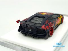 Xe mô hình Lamborghini Liberty Walk LB-Works LP 700 Aventador 2.0 1:64 Liberty Walk ( Xanh Red Bull )