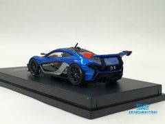 Xe Mô Hình Mclaren P1 GTR 1:64 CM model ( Xanh Kim Loại )