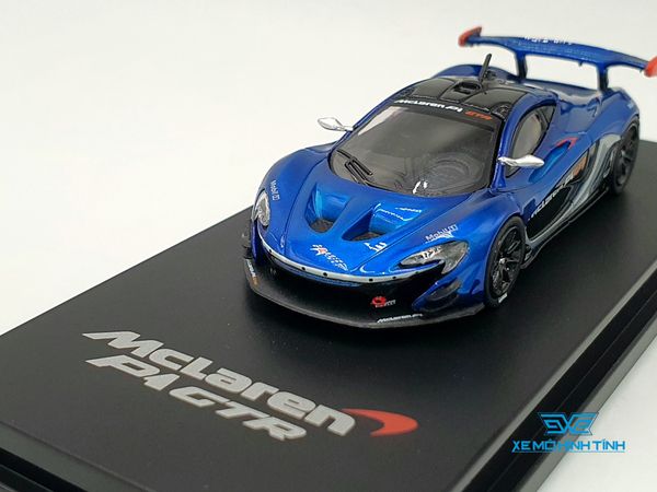 Xe Mô Hình Mclaren P1 GTR 1:64 CM model ( Xanh Kim Loại )