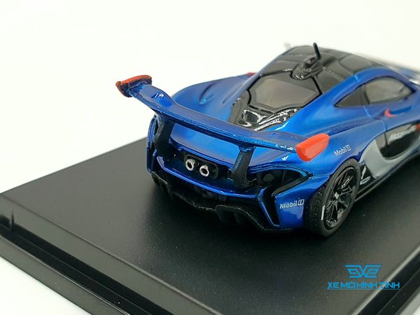 Xe Mô Hình Mclaren P1 GTR 1:64 CM model ( Xanh Kim Loại )