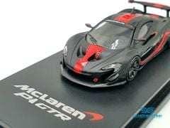 Xe Mô Hình Mclaren P1 GTR 1:64 CM model ( Đen Nhám Sọc Đỏ )