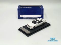 Xe Mô Hình Mercedes Benz W140 1:64 Street Weapon ( Trắng )