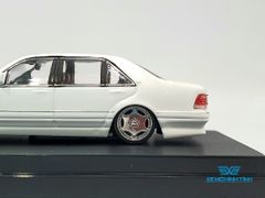 Xe Mô Hình Mercedes Benz W140 1:64 Street Weapon ( Trắng )