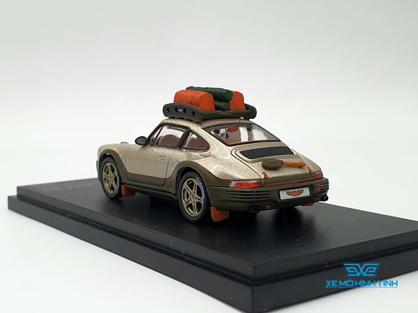 Xe Mô Hình RUF Rodeo Concept - 2020 Sand Gold 1:64 Almost Real (Gold)