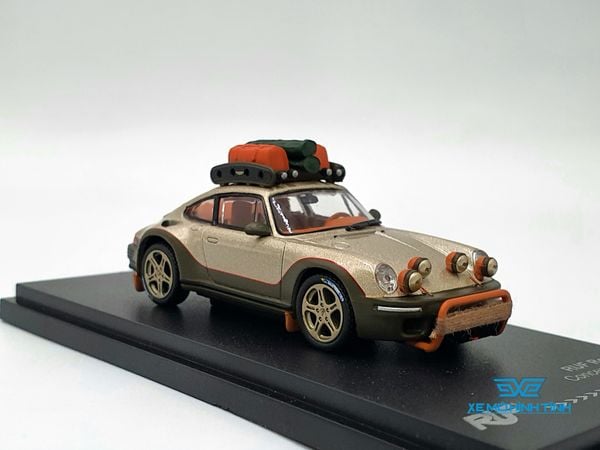 Xe Mô Hình RUF Rodeo Concept - 2020 Sand Gold 1:64 Almost Real (Gold)