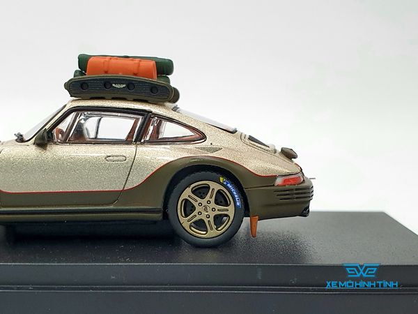 Xe Mô Hình RUF Rodeo Concept - 2020 Sand Gold 1:64 Almost Real (Gold)