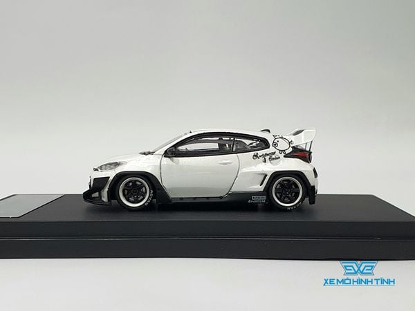 Xe Mô Hình Toyota Yaris Limited 999psc 1:64 HKM ( Trắng )