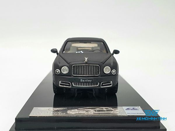 Xe Mô Hình Bentley Mulsanne Sport Version 1:64 SC Models ( Đen Nhám )