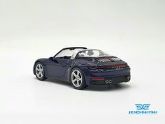 Xe mô hình Porsche 911 Targa 4S Gentian Blue Metallic LHD 1:64 MiniGT (Xanh)