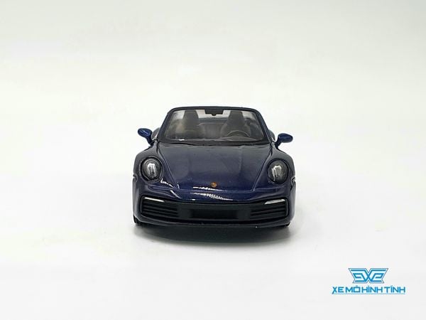 Xe mô hình Porsche 911 Targa 4S Gentian Blue Metallic LHD 1:64 MiniGT (Xanh)