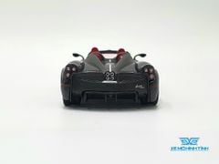 Xe mô hình Pagani Huayra Roadster Black LHD 1:64 MiniGT (Đen Nội Thất Đỏ)