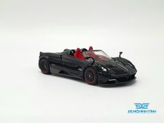 Xe mô hình Pagani Huayra Roadster Black LHD 1:64 MiniGT (Đen Nội Thất Đỏ)