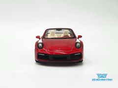 Xe mô hình Porsche 911 Targa 4S Heritage Design Edition Cherry Red LHD 1:64 MiniGT (Đỏ)