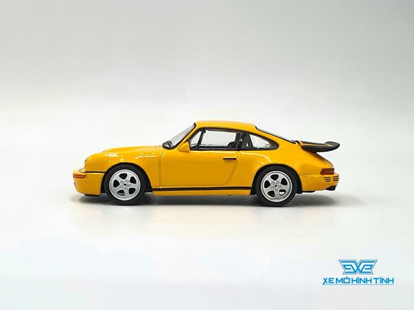 Xe mô hình RUF CTR 1987 Blossom Yellow LHD 1:64 MiniGT (Vàng)