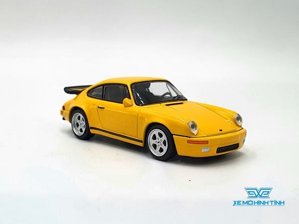 Xe mô hình RUF CTR 1987 Blossom Yellow LHD 1:64 MiniGT (Vàng)