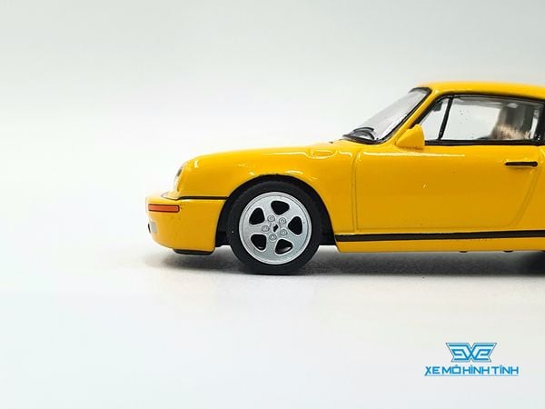 Xe mô hình RUF CTR 1987 Blossom Yellow LHD 1:64 MiniGT (Vàng)