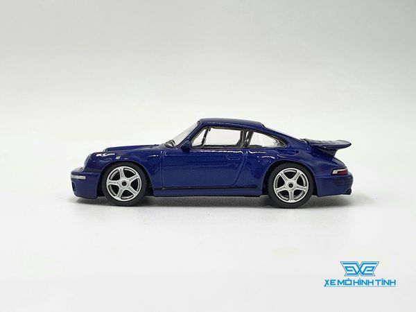 Xe mô hình RUF CTR Anniversary Dark Blue LHD 1:64 MiniGT (Xanh Dương)