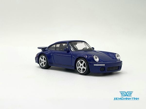 Xe mô hình RUF CTR Anniversary Dark Blue LHD 1:64 MiniGT (Xanh Dương)