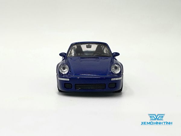 Xe mô hình RUF CTR Anniversary Dark Blue LHD 1:64 MiniGT (Xanh Dương)