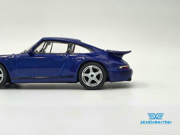 Xe mô hình RUF CTR Anniversary Dark Blue LHD 1:64 MiniGT (Xanh Dương)