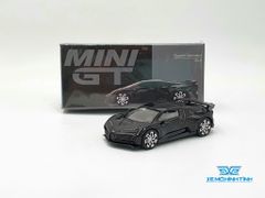 Xe mô hình Bugatti Centodieci Black LHD 1:64 MiniGT (Đen)